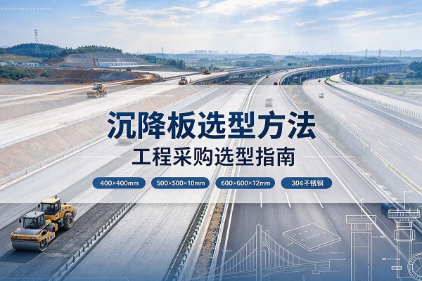 浦东新区沉降板选择方法