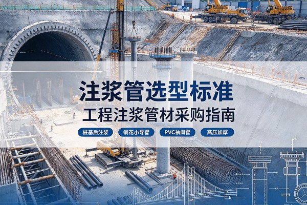 浦东新区注浆管选型标准