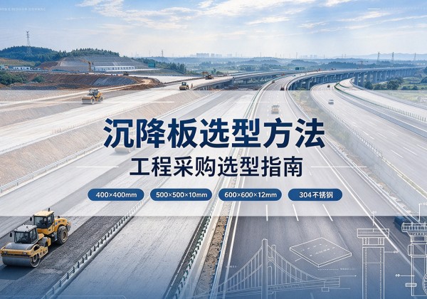 浦东新区沉降板选择方法