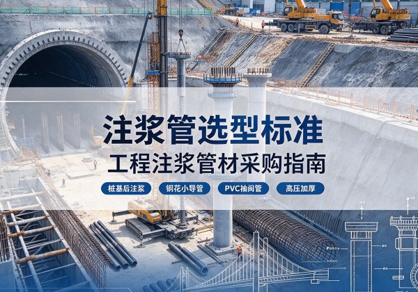 浦东新区注浆管选型标准